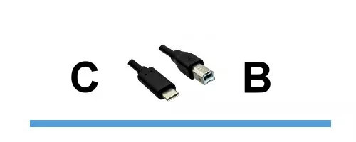 USB C auf B Kabel